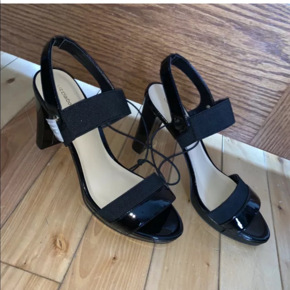 Liz Claiborne Dara Black Heels Women’s Sz. 10 M